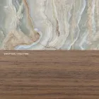 Příborník s otevíracími dveřmi Push-Pull z laťkového dřeva Made in Italy - Salerno Viadurini