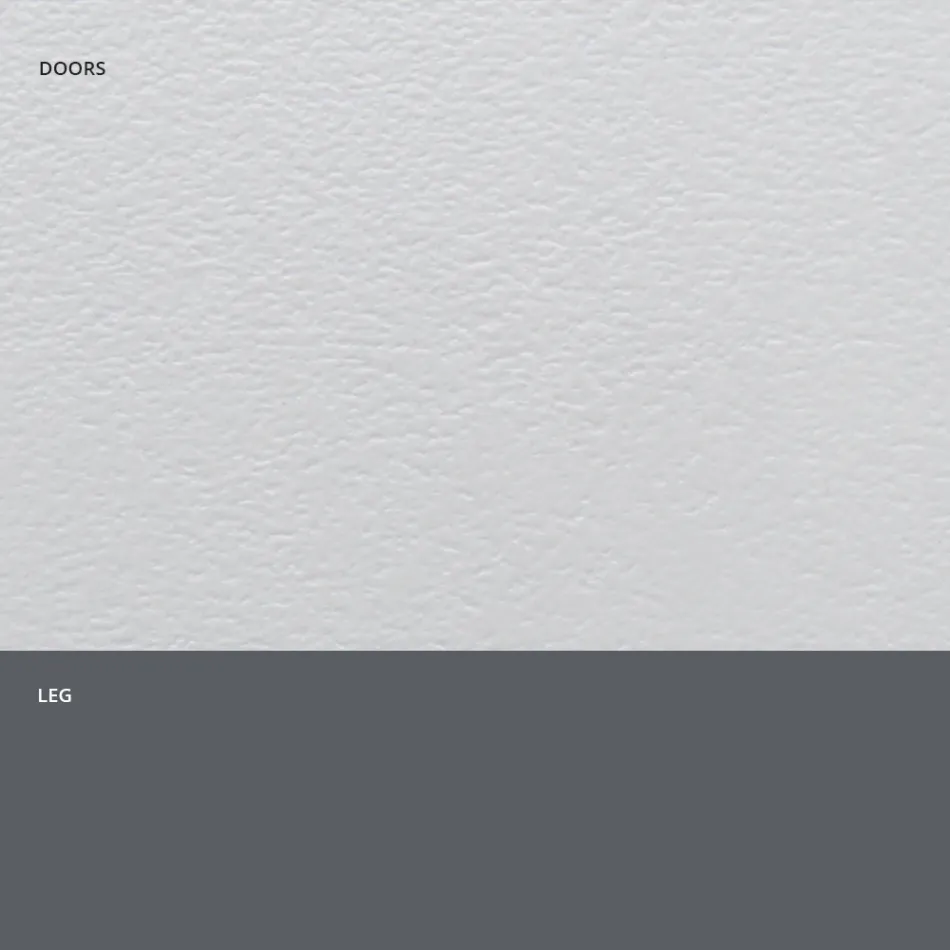 Příborník s HPL laminátovými dvířky s efektem kamene Made in Italy - Fiorenza Viadurini