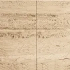 Příborník do obývacího pokoje se 2 dveřmi z travertinového mramoru Made in Italy - Jon Viadurini