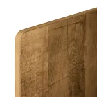 Příborník do obývacího pokoje se 3 dvířky v povrchové úpravě country vázaný dub Made in Italy - Arne Viadurini