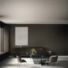 Dřevěný příborník se skleněnou konstrukcí Made in Italy - Azuki Viadurini