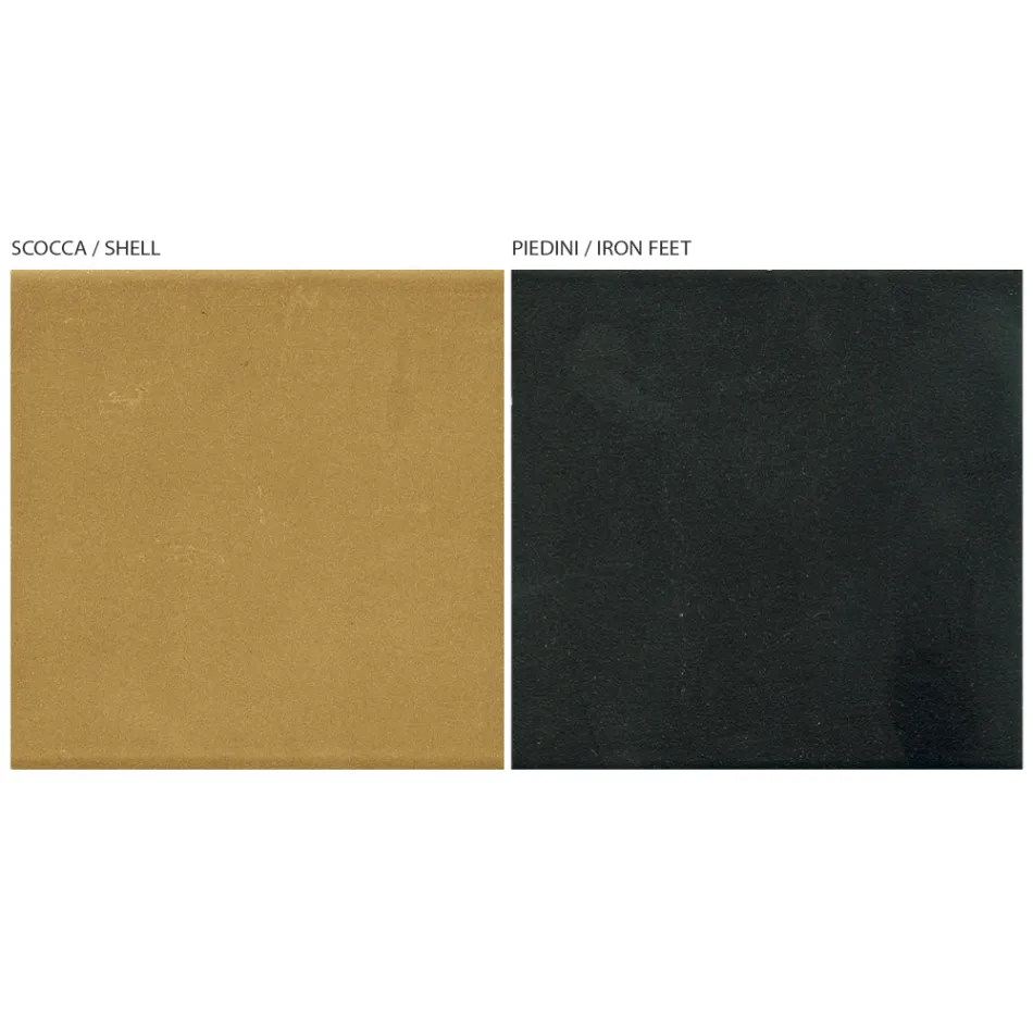 Příborník do obývacího pokoje se 4 dveřmi v různých povrchových úpravách Made in Italy - Heidi Viadurini