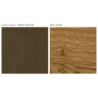 Příborník do obývacího pokoje se 4 dveřmi v povrchové úpravě venkovský vázaný dub – rovný Viadurini