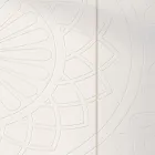 Příborník do obývacího pokoje v bílé Mdf s basreliéfem Made in Italy - Stilea Viadurini