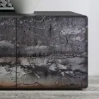 Příborník do obývacího pokoje se 3 dveřmi v různých povrchových úpravách Made in Italy - Ole Viadurini