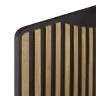 Příborník do obývacího pokoje se 3 dveřmi v povrchové úpravě severský knotovaný dub - Linda Viadurini