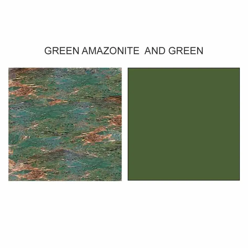 Designový příborník v Gresu se strukturou ze dřeva a MDF vyrobený v Itálii - Cunea Viadurini