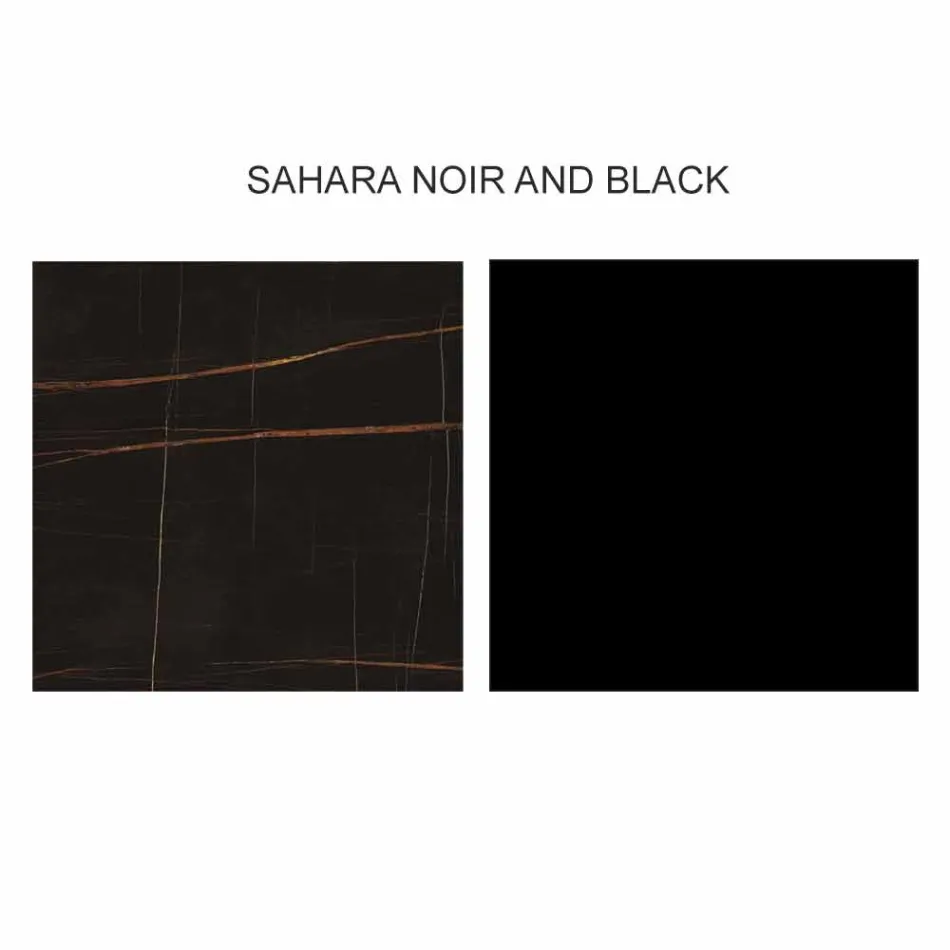 Designový příborník v Gresu se strukturou ze dřeva a MDF vyrobený v Itálii - Cunea Viadurini