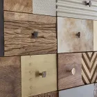 Příborník z mangového dřeva 2 dveře 4 zásuvky Etnický styl Homemotion - Auriel Viadurini