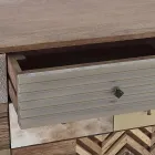 Příborník z mangového dřeva 2 dveře 4 zásuvky Etnický styl Homemotion - Auriel Viadurini