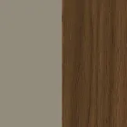 Příborník z lakovaného dřeva, 2 dveře, 3 zásuvky, křivočarý italský design – Celio Viadurini