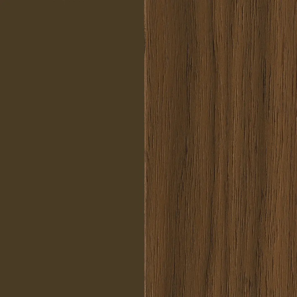 Příborník z lakovaného dřeva, 2 dveře, 3 zásuvky, křivočarý italský design – Celio Viadurini