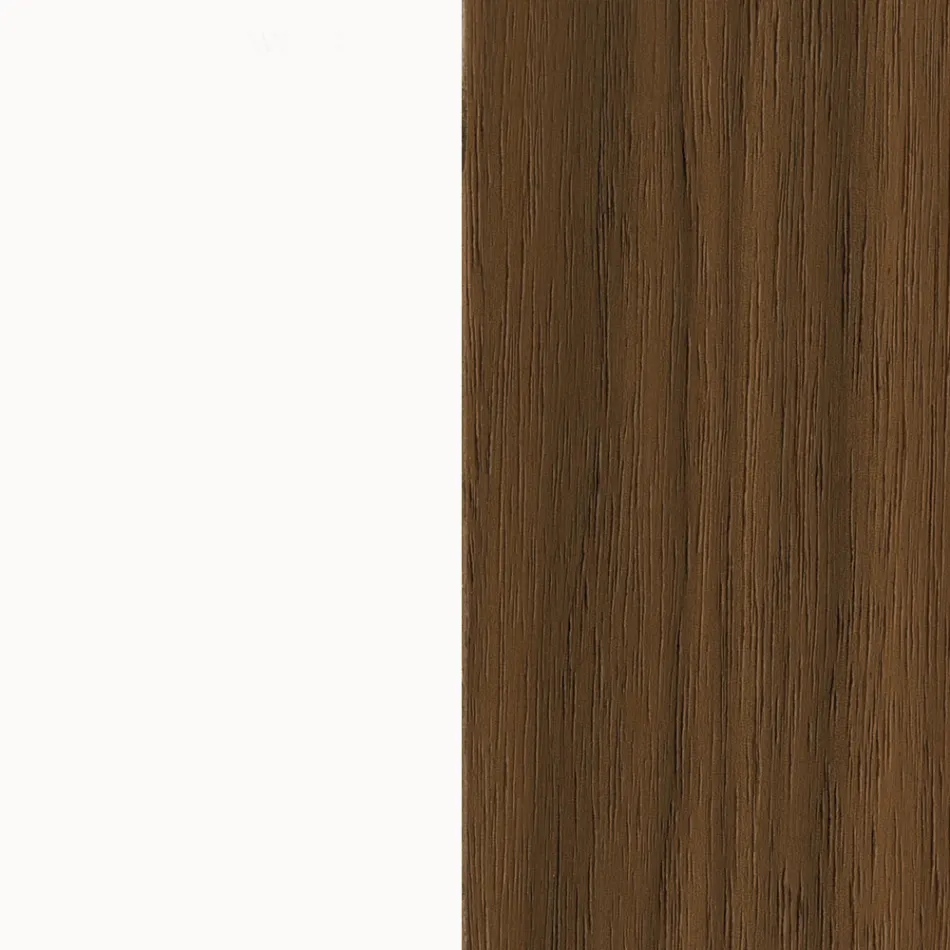 Příborník z lakovaného dřeva, 2 dveře, 3 zásuvky, křivočarý italský design – Celio Viadurini