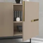 Madia v melaminu a Mdf s laminátovými vložkami Made in Italy - Gordita Viadurini