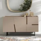 Madia v melaminu a Mdf s laminátovými vložkami Made in Italy - Gordita Viadurini