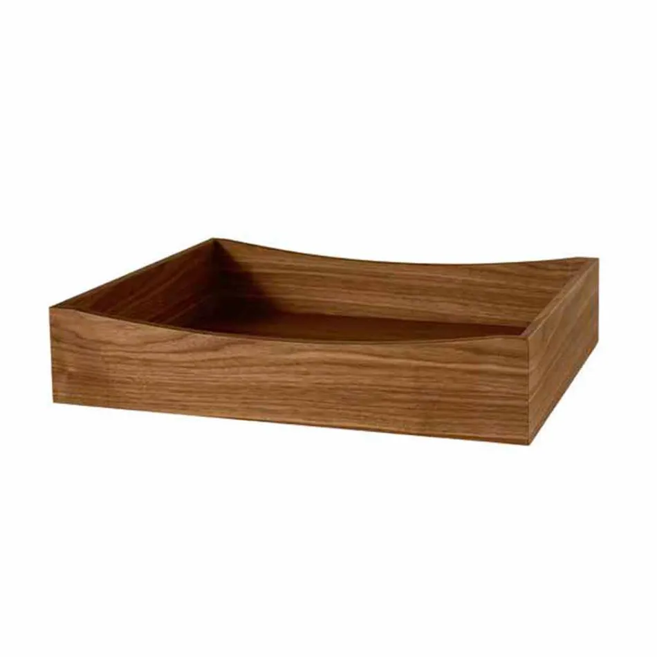 Obývací pokoj Příborník 2 Keramické dveře a struktura uzeného skla Vyrobeno v Itálii - Sciocca Viadurini