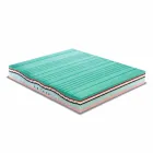 Dvojitá matrace H 25 cm v paměti a uhlíku Resistex Vyrobeno v Itálii - vila Viadurini