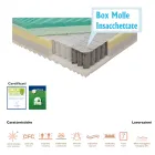 Čtvercová a poloviční matrace s kapesními pružinami a Bio Up Memory - Biopaměť Viadurini