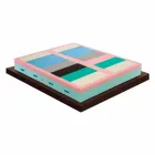 Jednorázová paměťová matrace Seven Zone H 25 cm Vyrobeno v Itálii - univerzální Viadurini