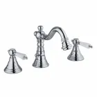 Tříotvorový mixér pro bidet v mosazném klasickém designu vyrobený v Itálii - Shelly Viadurini