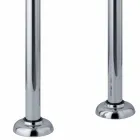 Sloupová baterie pro vanu se sprchou v mosazi vyrobené v Itálii - Shelly Viadurini