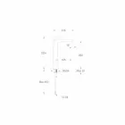 Designový mixér pro umyvadlo z mosazi vyrobené v Itálii - Filipo Viadurini