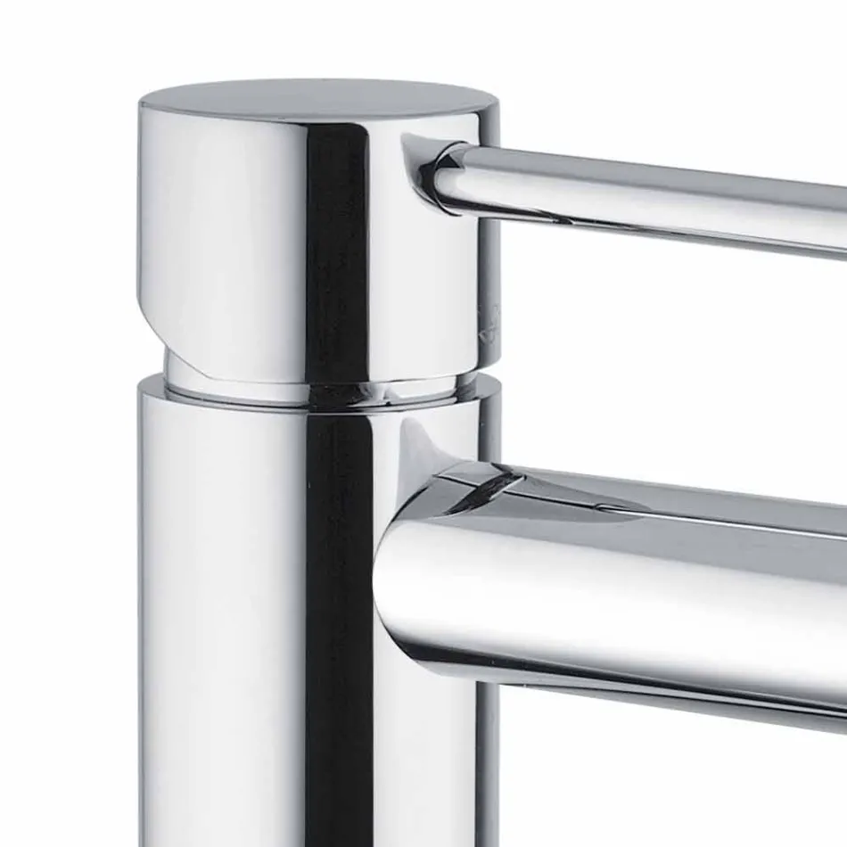 Koupelnová umyvadlová baterie z chromované mosazi bez odtoku vyrobené v Itálii - Ermia Viadurini