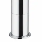 Koupelnová umyvadlová baterie z chromované mosazi bez odtoku vyrobené v Itálii - Ermia Viadurini