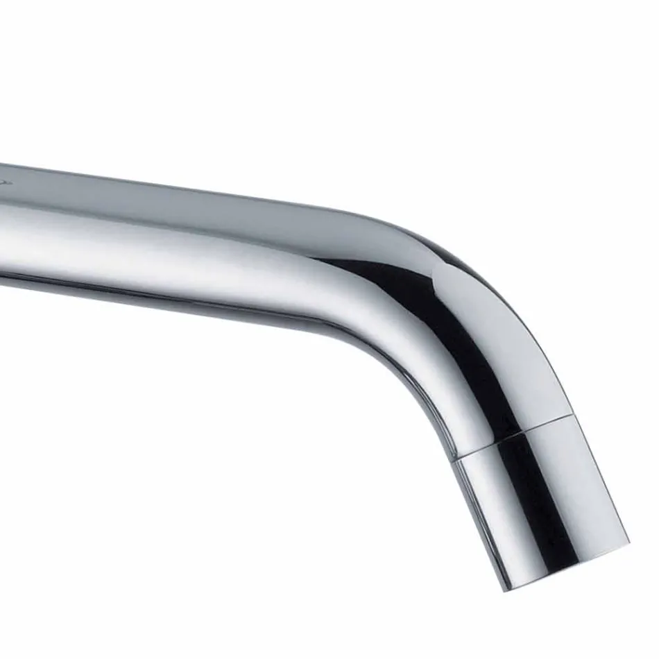 Umyvadlová baterie s výtokem 200 mm, středová vzdálenost, mosaz Vyrobeno v Itálii - Liro Viadurini