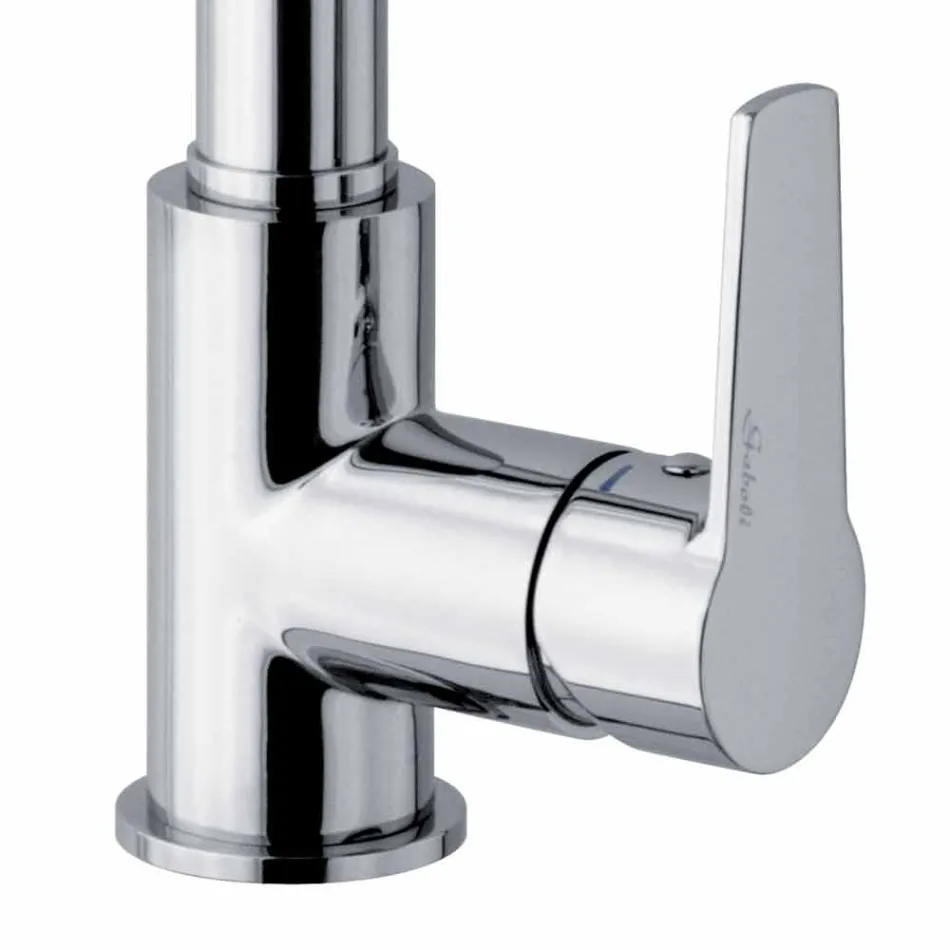 Kuchyňská dřezová baterie s nastavitelnou mosaznou trubkou vyrobenou v Itálii - Cory Viadurini