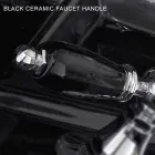 Ručně vyráběná mosazná umyvadlová baterie klasického stylu s pákou - Noriana Viadurini