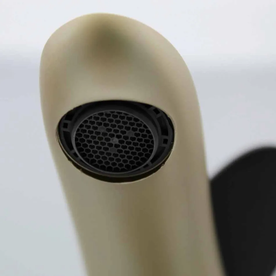 Moderní mixér v barevné mosazi nebo chromu z designu Made in Italy - Sergio Viadurini