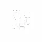 Vyrobeno v Itálii Design Páková kuchyňská baterie - Bonsu Viadurini