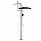 Moderní podlahová podlahová vanová baterie vyrobená v Itálii - Palimio Viadurini