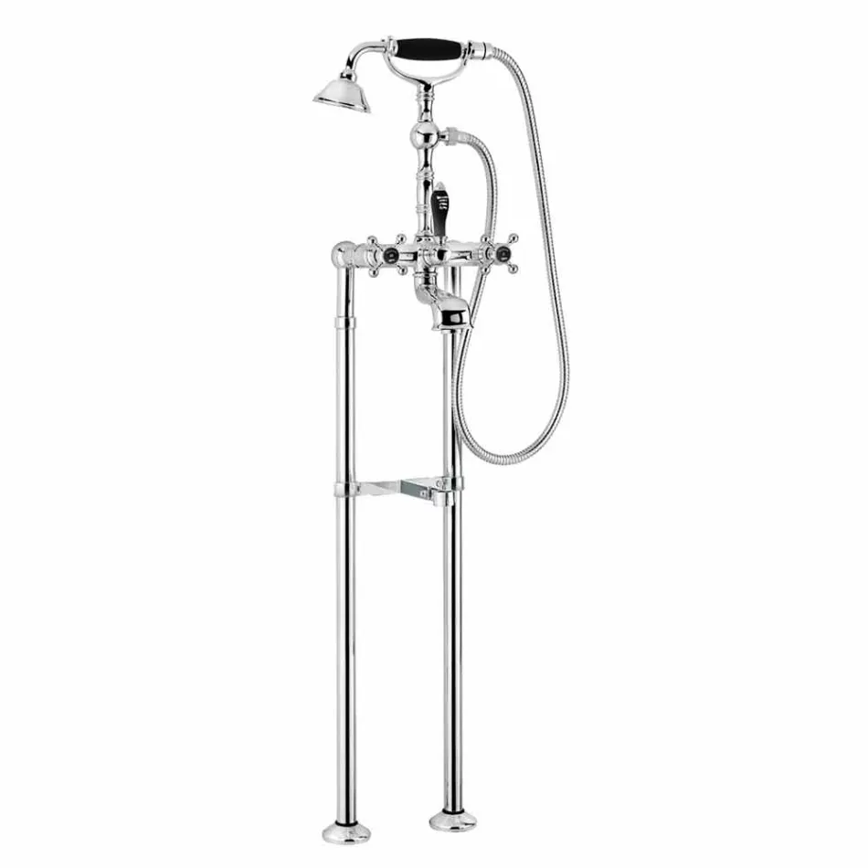 Klasická mosazná vanová baterie vyrobená v Itálii - Eripio Viadurini