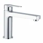 Koupelnová dřezová baterie s mosazným odtokem vyrobená v Itálii - Sindra Viadurini