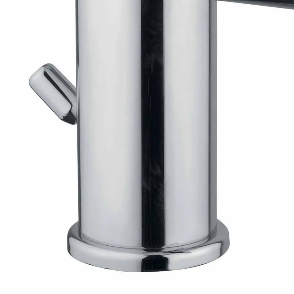 Moderní chromová mosazná umyvadlová baterie vyrobená v Itálii - Ermia Viadurini