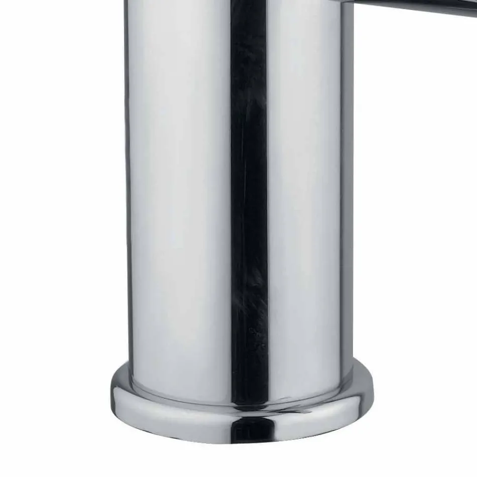 Moderní chromová mosazná umyvadlová baterie vyrobená v Itálii - Ermia Viadurini