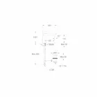 Moderní mosazná umyvadlová baterie vyrobená v Itálii - Besugo Viadurini