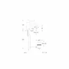 Vyrobeno v Itálii Designová mosazná umyvadlová baterie - Binsu Viadurini