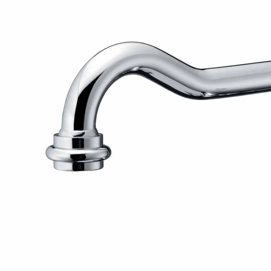 Mosazná kuchyňská dřezová baterie v klasickém stylu vyrobená v Itálii - Annodo Viadurini