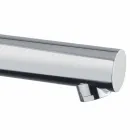 Umyvadlová baterie z chromované mosazi s odtokem vyrobené v Itálii - Ermia Viadurini