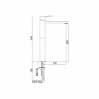 Rozšířená umyvadlová baterie bez odtoku Made in Italy - Medida Viadurini