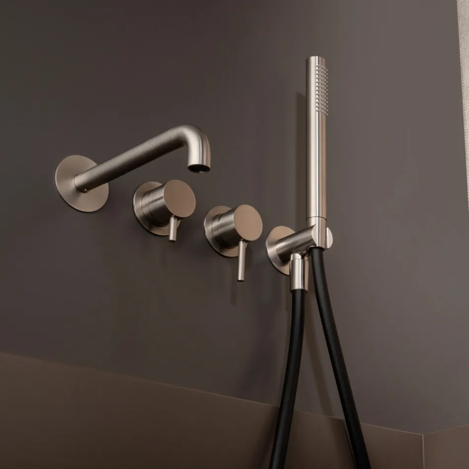 Vestavná vanová baterie z nerezové oceli AISI 316L - drápy Viadurini