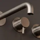 Vestavná vanová baterie z nerezové oceli AISI 316L - drápy Viadurini