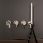 Vestavná vanová baterie z nerezové oceli AISI 316L - drápy Viadurini