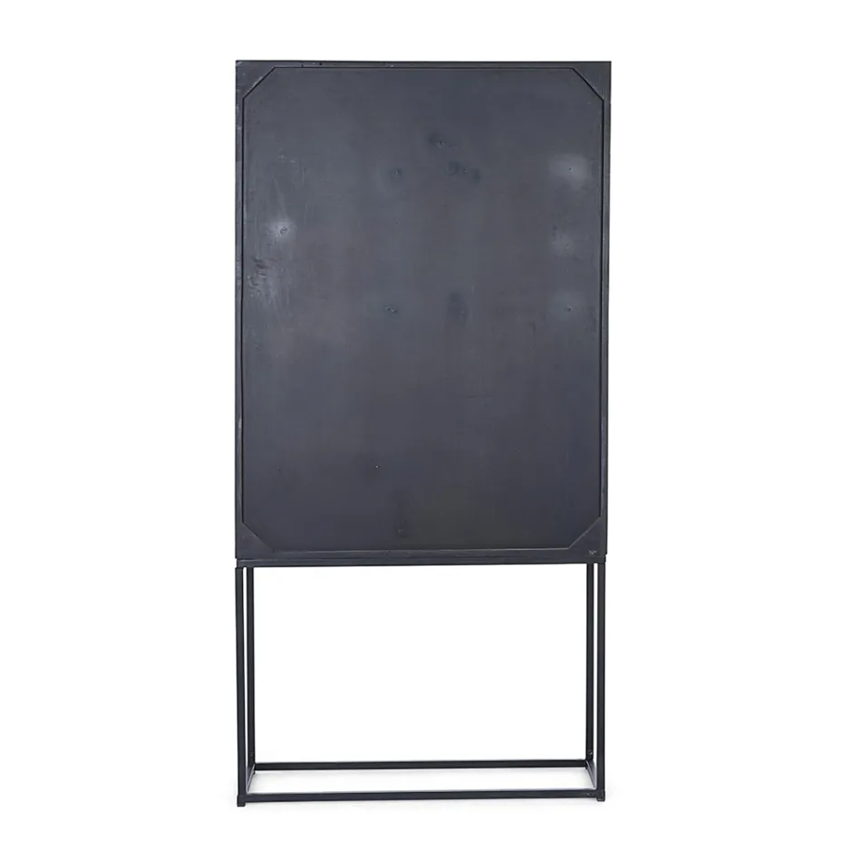 Etnická mozaiková skříň 4 dvířka 6 zásuvek z mangového dřeva - Vanitoso Viadurini