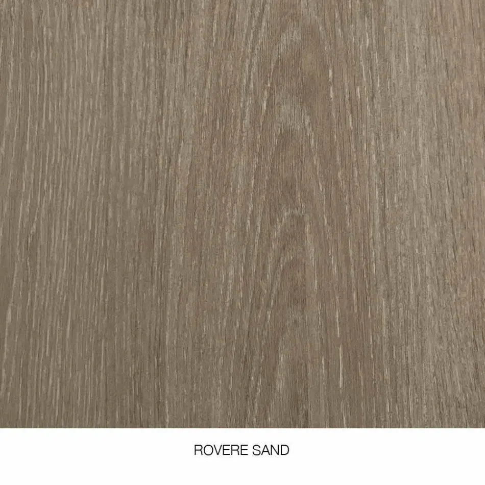 Koupelnová skříňka 80 cm, umyvadlo, zrcadlo a 2 sloupce - Becky Viadurini