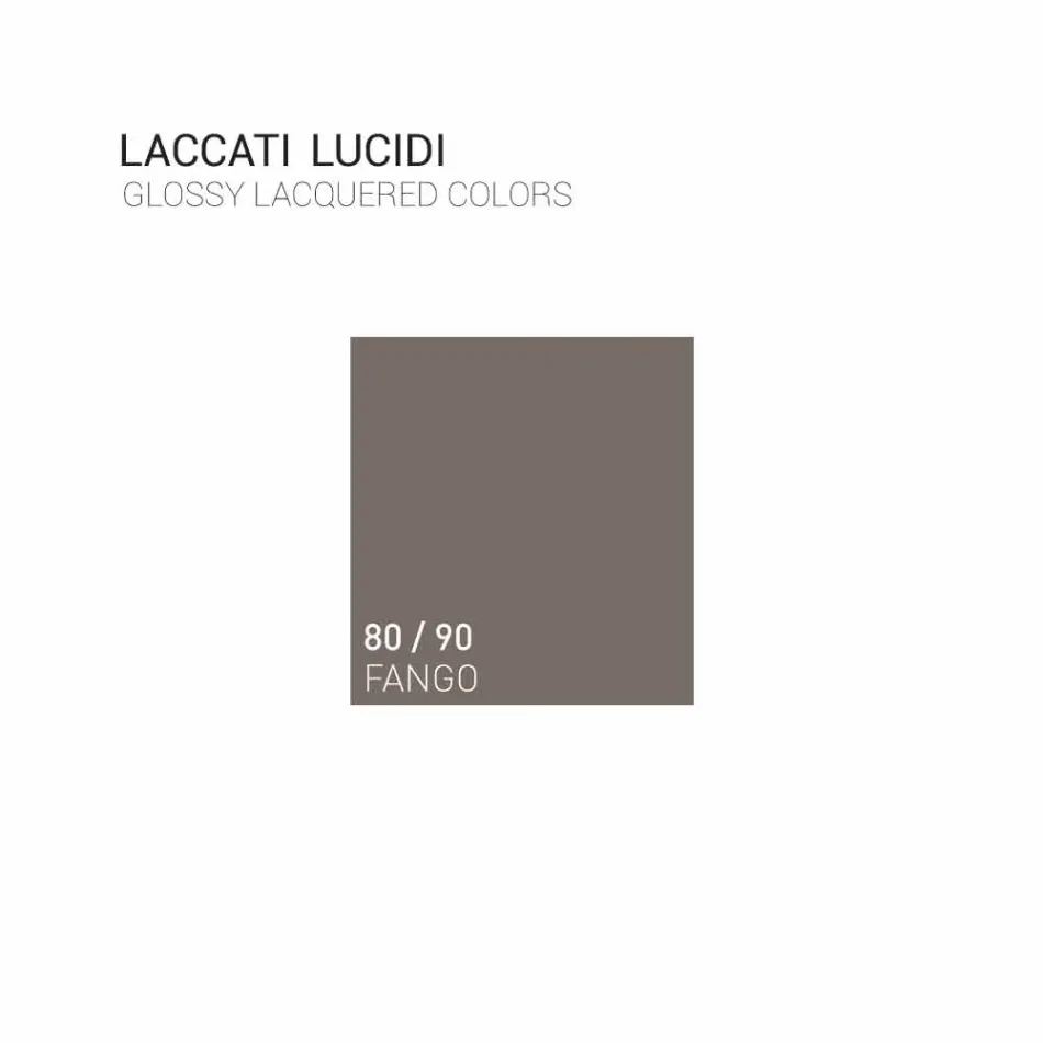 Koupelnová skříňka s integrovaným dřevěným dřezem Arya vyrobená v Itálii Viadurini