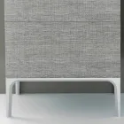 Koupelnová skříňka s integrovaným umyvadlem v provedení Ambra ecolegno, vyrobená v Itálii Viadurini